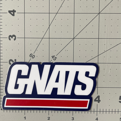 Gnats - New York Giants funny parody NFL Sticker
