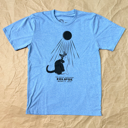 Eclipse Cat 2024 Solar Eclipse T-shirt