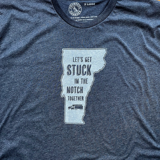 Vermont Stuck in the Notch funny T-shirt
