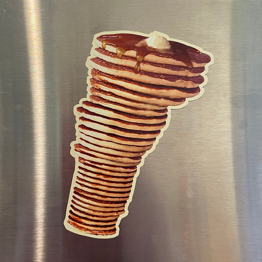Vermont-shaped Pancake Stack magnet