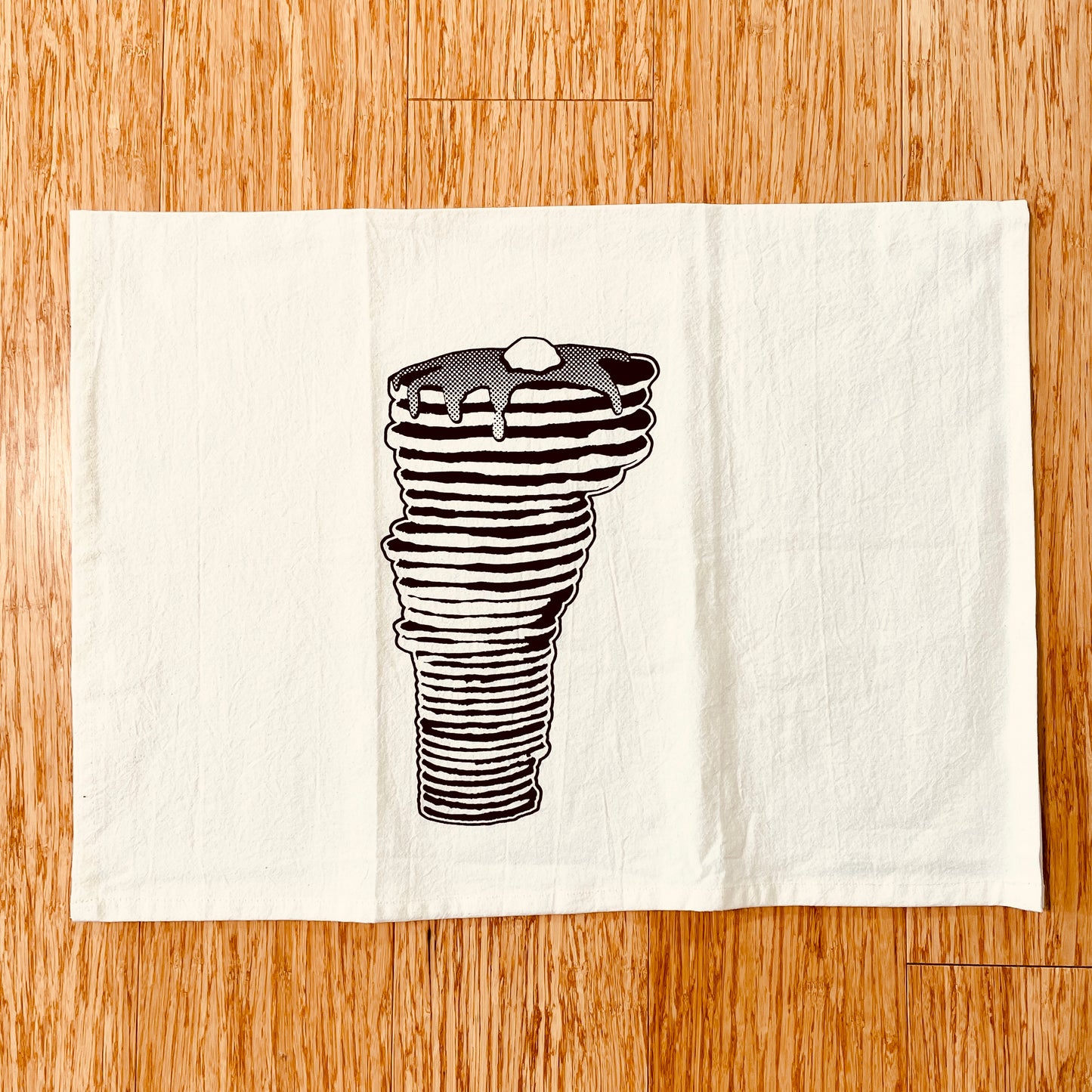 Vermont Pancake Stack Tea Towel