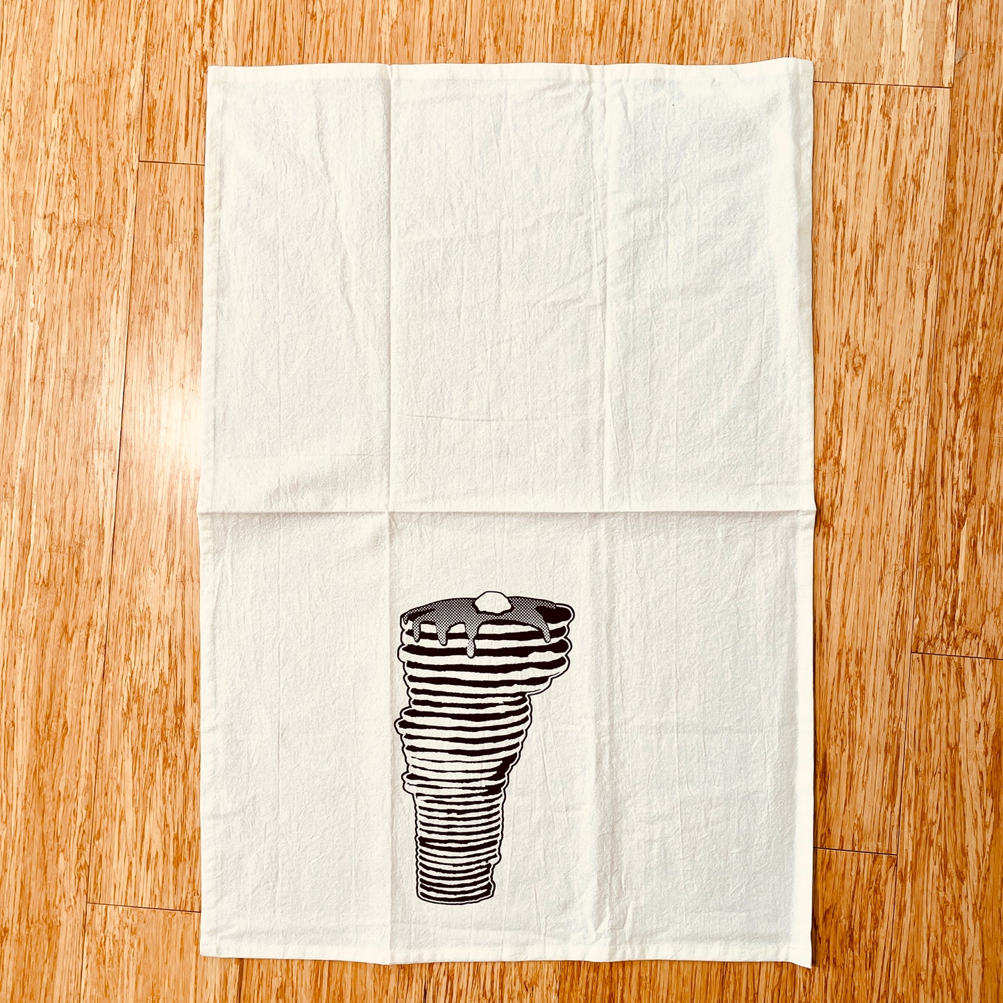 Vermont Pancake Stack Tea Towel