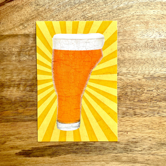 Vermont Beer funny Postcard