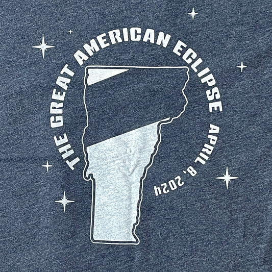 Vermont 2024 Solar Eclipse T-shirt