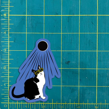 Eclipse Cat 2024 Solar Eclipse sticker