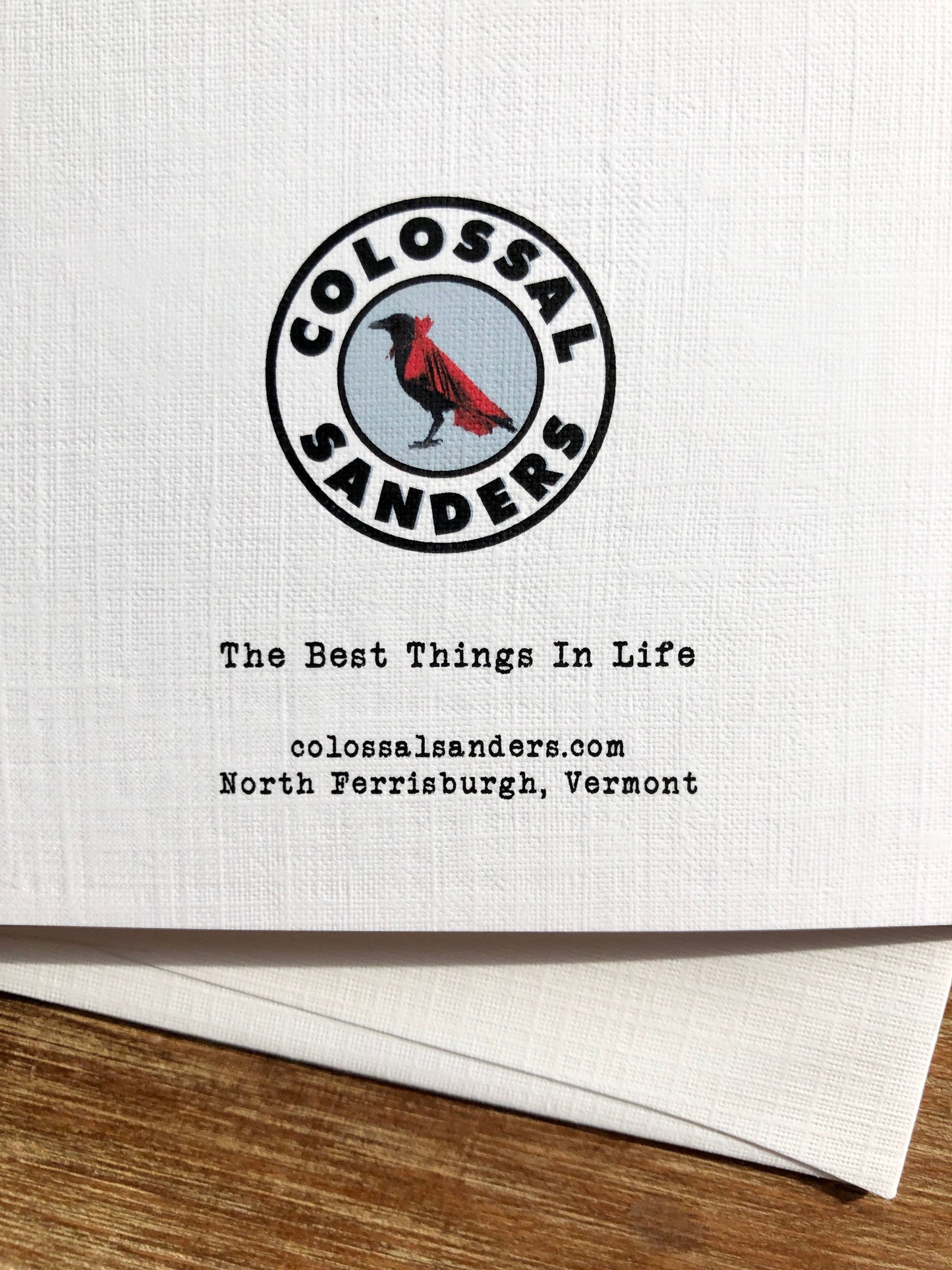 The Best Things In Life funny quirky greeting card