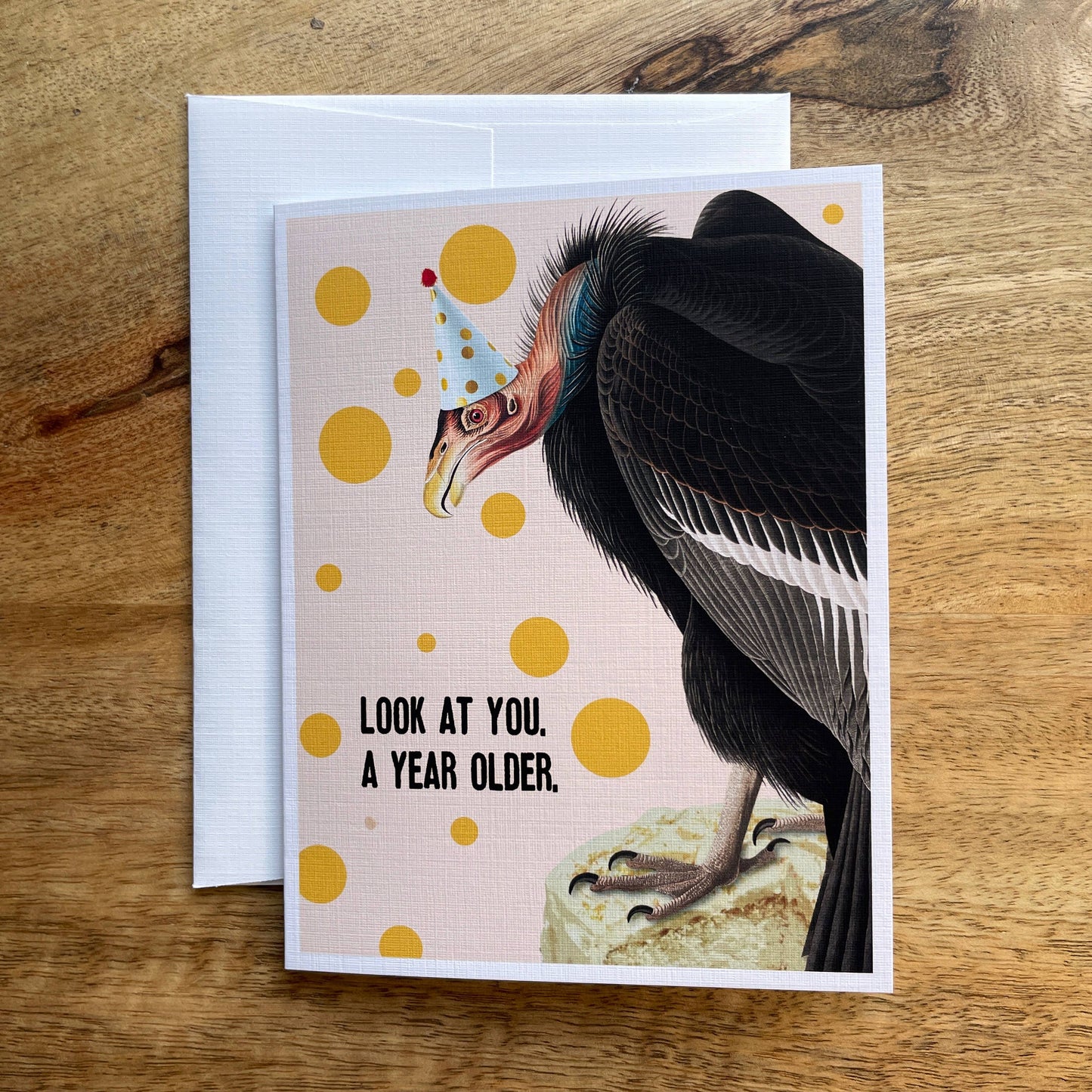 Vulture Birthday funny bird greeting card