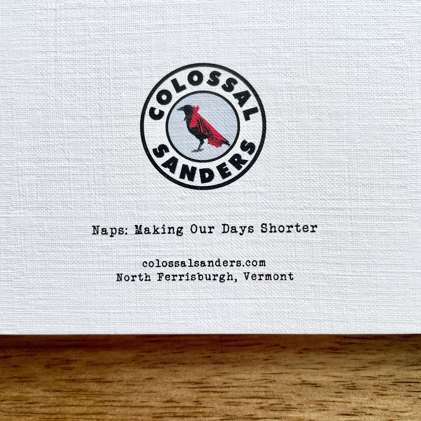 Naps: Making Our Days Shorter funny greeting card