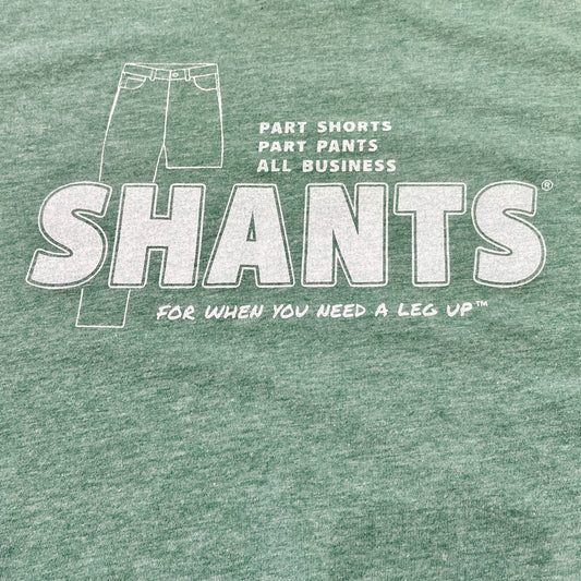 Shants: Part shorts, part pants, all business funny T-shirt