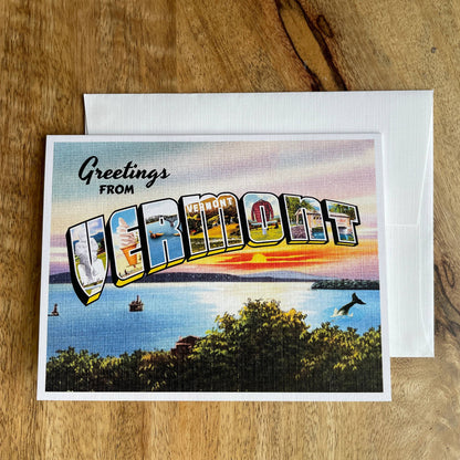 Greetings from Vermont Card