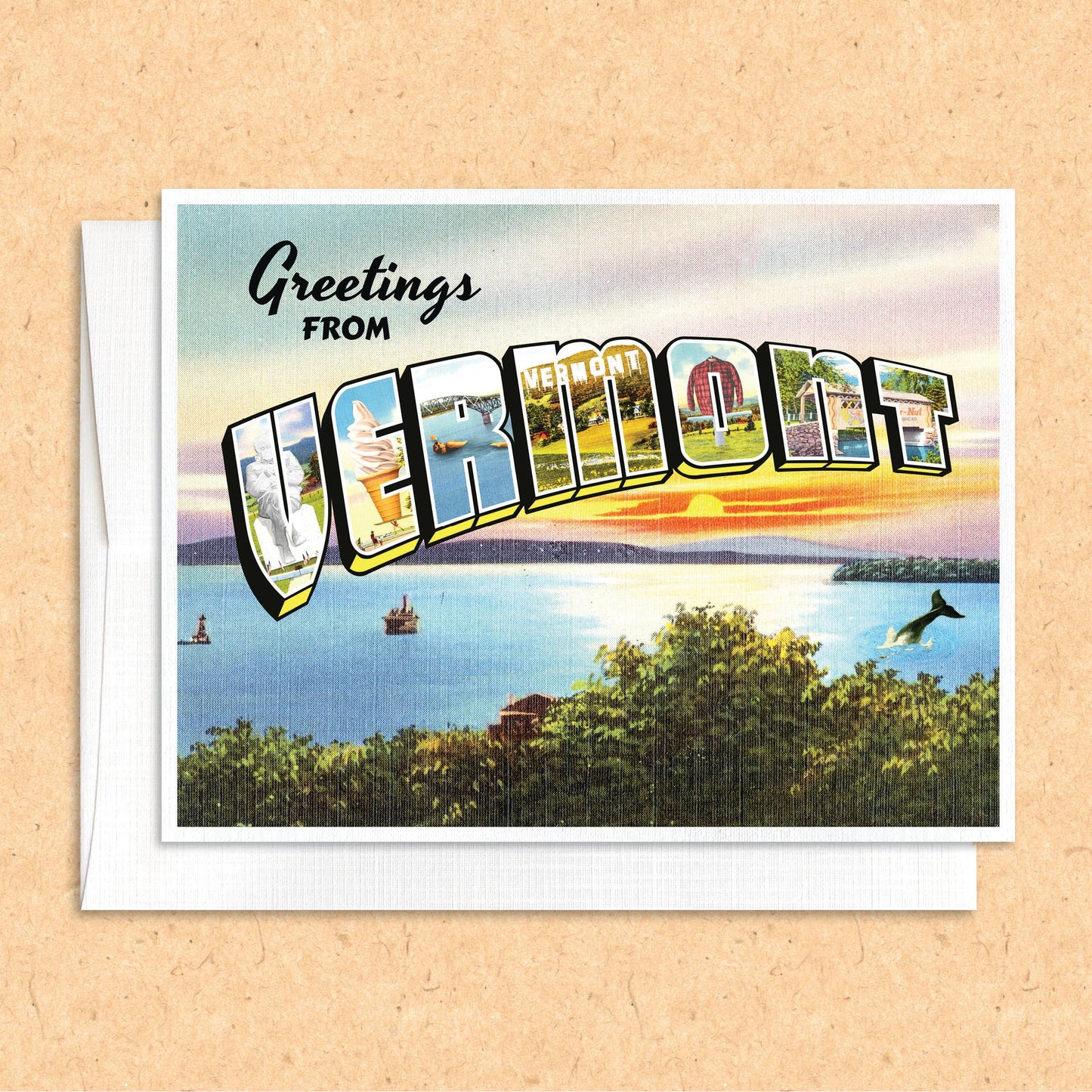 Greetings from Vermont Card